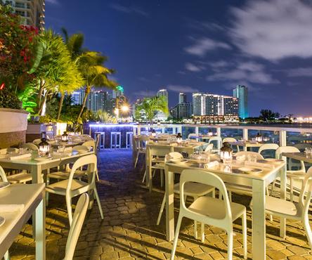 Restaurantes en Miami con vista al mar