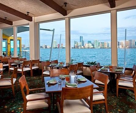 Restaurantes en Miami con vista al mar