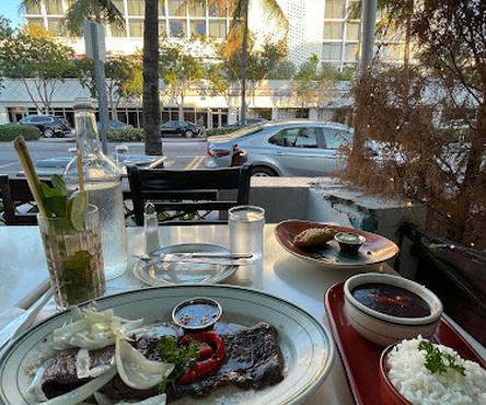 Restaurantes en la playa en Miami