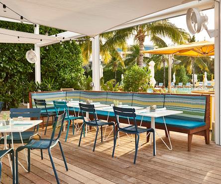 Restaurantes al aire libre en Miami