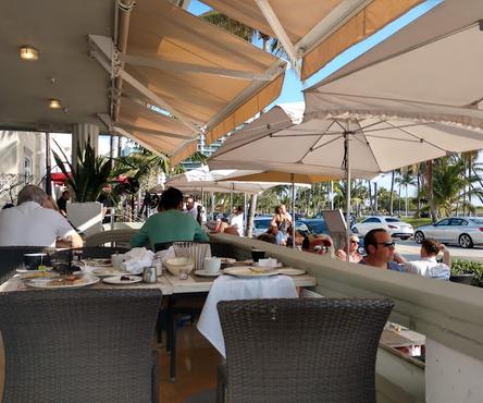 Restaurantes en Miami Beach frente al mar