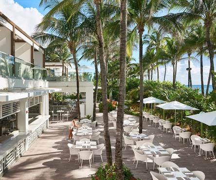 Restaurantes en Miami Beach frente al mar