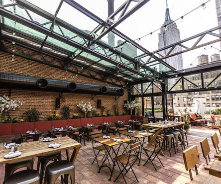 Restaurantes con terraza en New York
